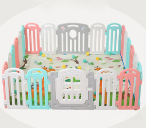 メミソラグジュアリーキッズフェンスアウトドア屋内プレイゲームプラスチックプレイペン