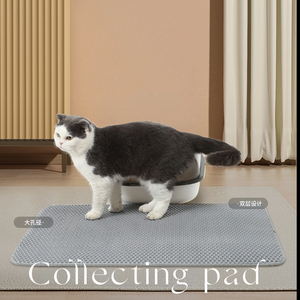 エヴァフォームイージークリーン防水耐久性猫のリターマットペットベッドドッグクレート猫のごみ箱マットマットマット