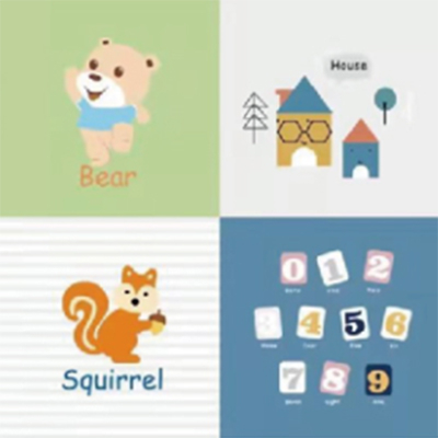 OEM番号と文字パズルマット