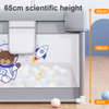 Memizo New Space Bear Raised Mesh Fenceポータブルゲームプレイペン 