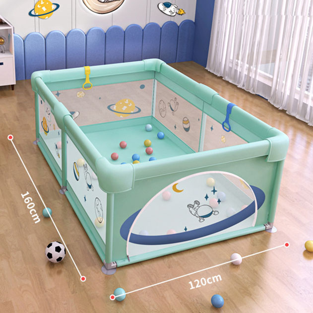 メミソ非毒性星空の宇宙の子供たちフェンスプレイルームアンチフォールベイビープレイペン