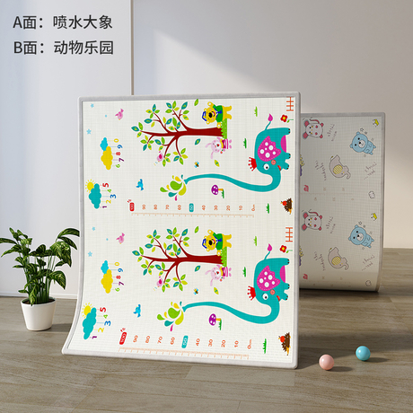 シティマップフロアベイビープレイクロールロールアッププレイマット