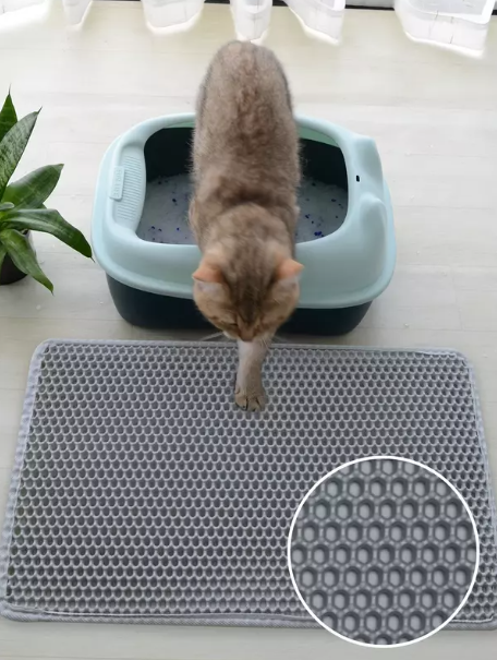 猫のごみマット