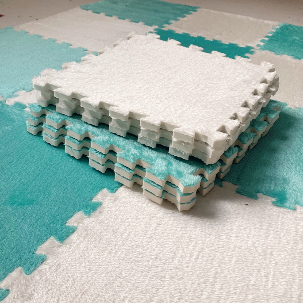 EVA フォームテキスタイルカバーマット: 柔らかく実用的な床材ソリューション