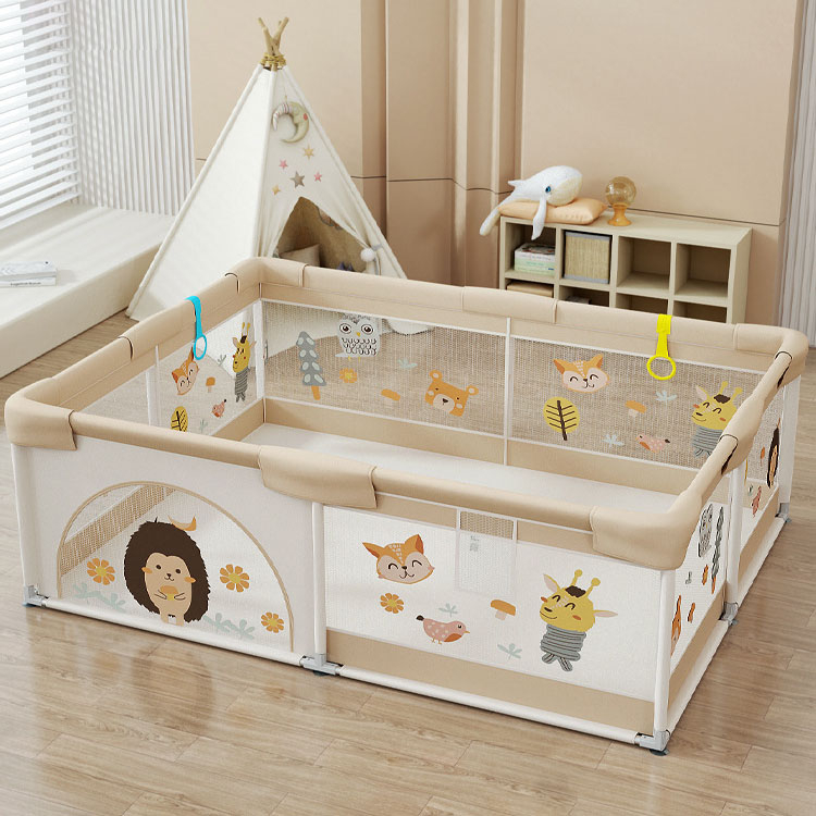 高品質の屋内屋外使用安定した赤ちゃんプレイペンオックスフォードファブリックフェンス