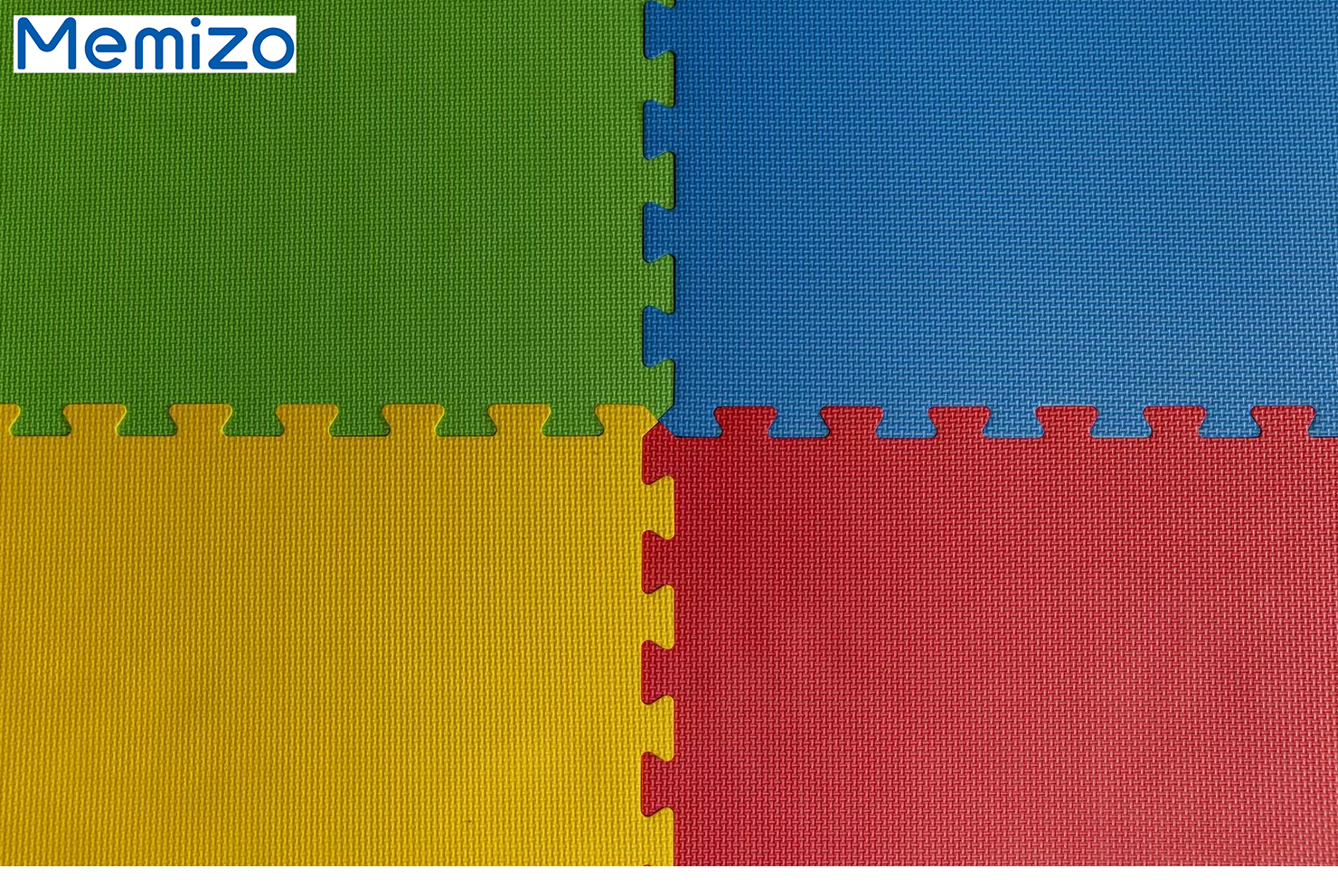 Memizo EVA フォームエクササイズ連動マット 8 個カラーフロアマットセット - 100cm x 200cm
