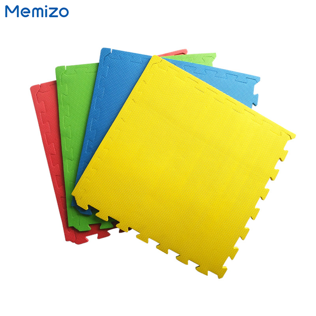 Memizo EVA フォームエクササイズ連動マット 8 個カラーフロアマットセット - 100cm x 200cm